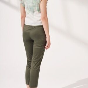 Luxury Cotelac Olive green fancy casual formal pants size 1 or xs